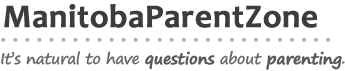 Manitoba Parent Zone Logo - It's natural to have Questions about Parenting