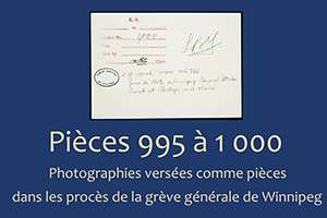 Pièces 995 à 1 000