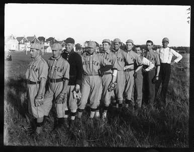 Équipe de baseball Crescent [Creamery], 1914.