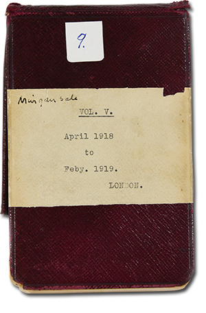 cover of diary